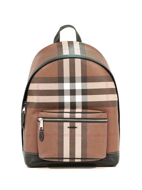 Zaini Burberry in Sintetico Bordeaux 